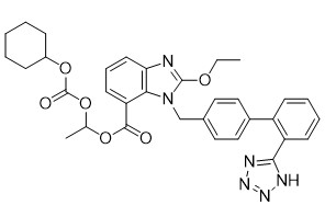Candesartan Cilexetil CAS 145040-37-5 ความบริสุทธิ์ 99% APIs Intermediates C33H34N6O6