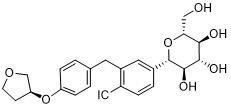 Empagliflozin CAS 864070-44-0 ความบริสุทธิ์ 99% สีขาวหรือสีขาวเหมือนผง C23H27ClO7