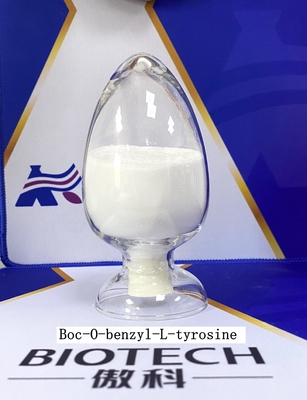 อนุพันธ์ของกรดอะมิโน Boc-Tyr (Bzl) -OH หมายเลข CAS 2130-96-3 สำหรับอนุพันธ์ของกรดอะมิโน ผงสีขาว ความบริสุทธิ์ 99%