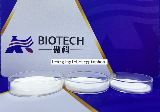 L Arginyl L Tryptophan White Powder 98% H Arg Trp OH หมายเลข CAS 25615-38-7 โพลีเปปไทด์สายสั้น