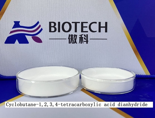 Cyclobutane 1 2 3 4 Tetracarboxylic Acid Dianhydride CAS 4415-87-6 ของแข็งสีขาว 99% สารเคมีอิเล็กทรอนิกส์