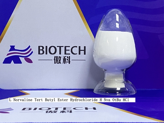 L Norvaline Tert Butyl Ester Hydrochloride H Nva OtBu HCl หมายเลข CAS 119483-47-5 99%