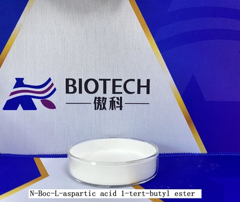 Boc-Asp-OtBu CAS No 34582-32-6 สำหรับอนุพันธ์กรดอะมิโน ผงสีขาว ความบริสุทธิ์ 99%