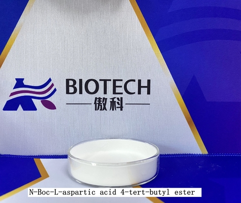 Boc-Asp (OtBu) -OH CAS No 1676-90-0 สำหรับอนุพันธ์กรดอะมิโน ผงสีขาว ความบริสุทธิ์ 99%