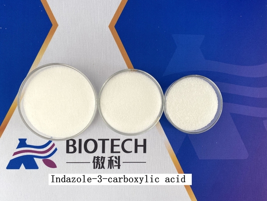 Indazole 3 กรดคาร์บอกซิลิก 98% 7 Hydroxygranisetron CAS No 4498-67-3 ผงผลึก