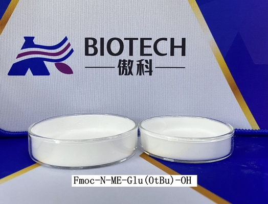 Fmoc N ME Glu OtBu OH หมายเลข CAS 200616-40-6 ผงสีขาว 98%