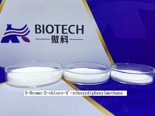 Dapaglifozin DAP Bromo CAS No 461432-23-5 ขาวเป็นผง สีขาวเปียก 99%