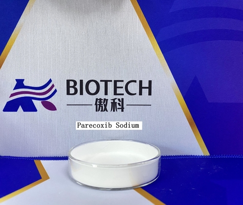 CAS No 198470-85-8 Parecoxib Sodium White หรือ White-Like Powder ความบริสุทธิ์ 98.5%