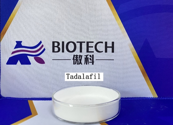 API ระหว่าง Cialis CAS No.171596-29-5 ขาว สีผง ความบริสุทธิ์ 99% C22H19N3O4