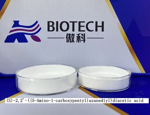 (S)-2,2'-((5-Amino-1-Carboxypentyl)Azanediyl)Diacetic Acid หมายเลข CAS 113231-05-3 ผงสีขาวMetal Chelate Chromatography
