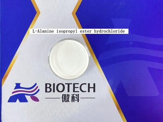 กรดอะมิโนพิเศษ L-Alanine Isopropyl Ester Hydrochloride CAS No. 39825-33-7 ผงสีขาวบริสุทธิ์ 99%