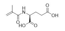 โครมาโตกราฟีโลหะคีเลต Methacryloyl-L-glutamic acid CAS 34373-07-4 ความบริสุทธิ์ 95%