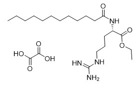 COA วัตถุเจือปนอาหารเครื่องสำอาง N Alpha Lauroyl L Arginine Ethyl Ester Oxalate C22H42N4O7