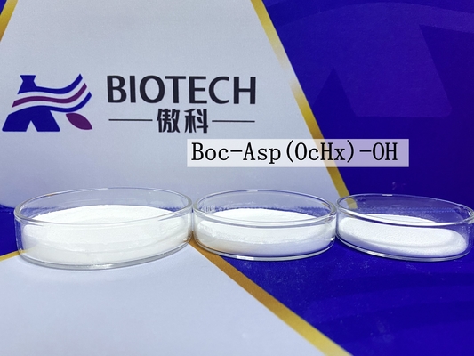 Boc-Asp(OcHx)-OH อนุพันธ์ของกรดอะมิโน หมายเลข CAS 73821-95-1 ความบริสุทธิ์ 98% CC15H25NO6