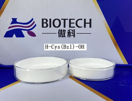 ความบริสุทธิ์ 98% อนุพันธ์ของกรดอะมิโน CAS 3054-01-0 H-Cys (Bzl) -OH ผงสีขาวถึงเกือบขาว