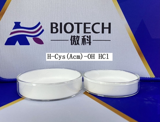 ความบริสุทธิ์ 98% อนุพันธ์ของกรดอะมิโน CAS 28798-28-9 H-Cys (Acm) -OH HCl C6H13ClN2O3S