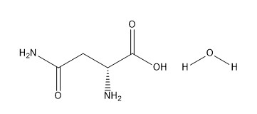 ความบริสุทธิ์ 98% อนุพันธ์ของกรดอะมิโน CAS No. 5794-24-1 D-Asparagine monohydrate