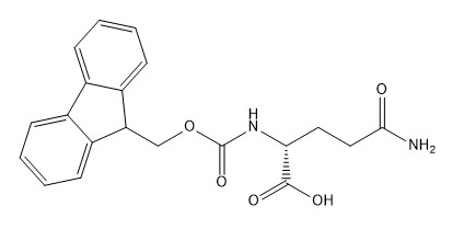 CAS No.112898-00-7 อนุพันธ์ของกรดอะมิโน 98% Fmoc-D-glutamine