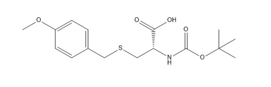 CAS No.58290-35-0 อนุพันธ์ของกรดอะมิโน 98% Boc-S-4-methoxybenzyl-D-cysteine