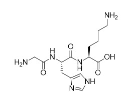 Gly-His-Lys CAS No. 49557-75-7 ขาวเป็นผง