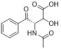 กรด Threo-2-hydroxy-3-acetylamino-4-oxo-4-phenylbutanoic acid,87081-54-7