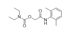 2-((2,6-Dimethylphenyl) amino)-2-oxoethyl diethylcarbamate สําหรับสารสกัด Leostesin ขาวขาว ความบริสุทธิ์ 97%