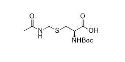 Boc-Cys(Acm) -OH CAS No 19746-37-3 สำหรับอนุพันธ์กรดอะมิโน ผงสีขาว ความบริสุทธิ์ 98%