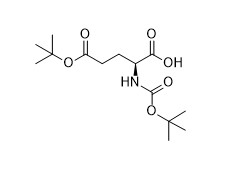 Boc Glu OtBu OH หมายเลข CAS 13726-84-6 C14H25NO6 ผงสีขาวบริสุทธิ์ 99%