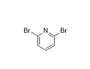2 6 Dibromopyridine เคมีภัณฑ์อิเล็กทรอนิกส์ CAS 626-05-1 ผงความบริสุทธิ์ 98%