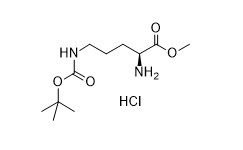 H Orn Boc OMe HCl สารเคมีที่กำหนดเอง CAS 2480-96-8 C11H23ClN2O4