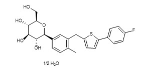 ความบริสุทธิ์ 99% Canagliflozin Hemihydrate CAS No 928672-86-0 ผงผลึกสีขาว APIs Intermediates