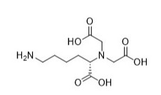 (S)-2,2'-((5-Amino-1-Carboxypentyl)Azanediyl)Diacetic Acid หมายเลข CAS 113231-05-3 ผงสีขาวMetal Chelate Chromatography