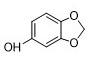 3,4- ((Methylene dioxy) Phenol ขาวถึงขาวครีสตัลลิน ขาว CAS 533-31-3 R ความบริสุทธิ์ 98%