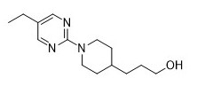 3-(1-(5-Ethylpyrimidin-2-Yl)Piperidin-4-Yl)Propan-1-Ol CAS 1046815-82-0 สับ 98%