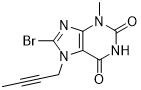 8-Bromo-7-(But-2-Ynyl)-3-Methyl-1H-Purine-2,6(3H,7H) -Dione CAS No. 666816-98-4 White To Off White Powder