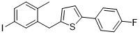 2- (4-Fluorophenyl) -5- [(5-Iodo-2-Methylphenyl) เมทิล] Thiophene CAS 898566-17-1 ผงผลึก