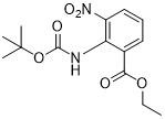 APIs Intermediates Ethyl 2-((Tert-Butoxycarbonyl)Amino)-3-Nitrobenzoate หมายเลข CAS 136285-65-9 ผงสีขาว C14H18N2O6