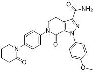 Apixaban CAS No 503612-47-3 ผงผลึกสีขาว C25H25N5O4 ความบริสุทธิ์ 99% APIs ตัวกลาง
