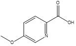 5-O-methyl-pyridine-2-Carboxylic Acid สังกัด Heterocyclic CAS 29082-92-6 ความบริสุทธิ์ 98%