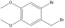 APIs Intermediates 2-Bromo-4,5-Dimethoxybenzyl Bromide CAS No. 53207-00-4 ความบริสุทธิ์ 98%