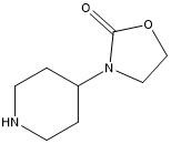 3- ((Piperidin-4-YL) Oxazolidin-2-One APIs ระหว่าง CAS 164518-96-1 สภาพแข็งสีเหลืองอ่อน