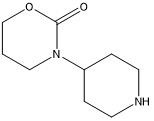 3- ((Piperidin-4-Yl)-1,3-Oxazinan-2-One API ระหว่าง CAS 164518-99-4 ความบริสุทธิ์ 98%