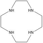 1,4,7,10-Tetraazacyclododecane APIs Intermediates CAS 294-90-6 ความบริสุทธิ์ 98% C8H20N4