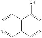 Isoquinolin-5-Ol APIs Intermediates CAS 2439-04-5 ความบริสุทธิ์ 98% ผงสีขาว C9H7NO