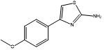 4- ((4-O-methyl-phenyl)-1,3-Thiazol-2-Amine CAS No. 2104-04-3 ความบริสุทธิ์ 98% สีเหลือง