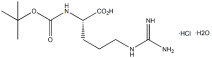 N-BOC-L-Arginine Hydrochloride CAS 35897-34-8 สีขาว ขาวบริสุทธิ์ 98% จุดละลาย 109°C สภาพการเก็บรักษา ปิดในที่แห้ง