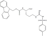 อนุพันธ์ของกรดอะมิโน Fmoc-Arg(Tos)-OH CAS. 83792-47-6 ความบริสุทธิ์ของผงสีขาว 98% C28H30N4O6S
