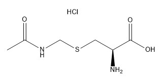 ความบริสุทธิ์ 98% อนุพันธ์ของกรดอะมิโน CAS 28798-28-9 H-Cys (Acm) -OH HCl C6H13ClN2O3S