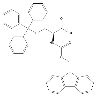 อนุพันธ์ของกรดอะมิโน 98% CAS 103213-32-7 Fmoc-Cys (Trt) -OH C37H31NO4S ผง
