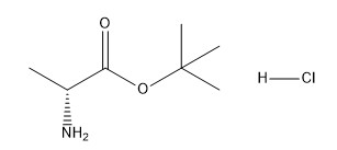 อนุพันธ์ของกรดอะมิโน 98% CAS 59531-86-1 D-Alanine Tert-Butyl Ester Hydrochloride C7H16ClNO2